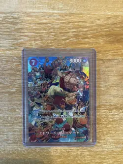 Edward Newgate SP Alt Art ST15-002 Royal Blood ONE PIECE Card Game Japanese - Image 1