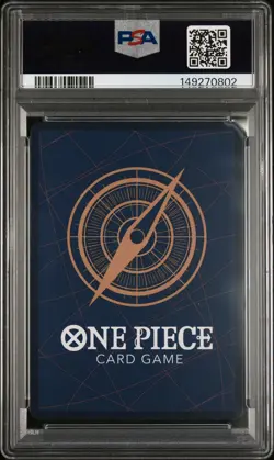 2025 ONE PIECE OP11-A FIST OF DIVINE SPEED ALTERNATE ART HONESTY IMPACT PSA 10 - Image 2