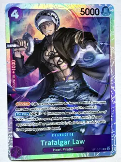 Trafalgar Law ST10-010 Reprint| Premium Booster -The Best- PRB-01 | One Piece - Image 1