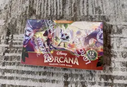 DISNEY LORCANA WILDS UNKNOWN BOOSTER BOX TRADING CARD GAME MANUFACTURE SEALED - Image 1