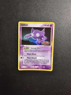 Sableye 22/108 Rare Reverse Holo Stamped Power Keepers Pokemon Card NM - Image 1