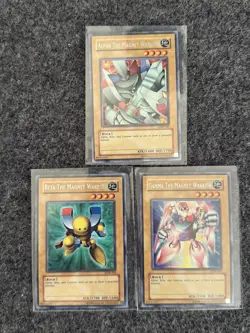 Yu-Gi-Oh! Magnet Warrior Trio Bundle Cards - Image 1