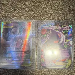 Mewtwo & Mew GX SM191 Holo Promo TAG TEAM + Gengar EX 34 (2 Cards) - Image 1