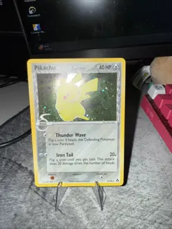 Pikachu Delta Species 93/92 Legend Maker Secret Rare Holo Pokemon Card 2006 - Image 2