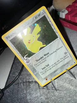 Pikachu Delta Species 93/92 Legend Maker Secret Rare Holo Pokemon Card 2006 - Image 3