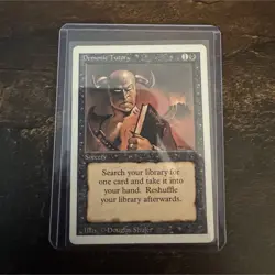 Mtg revised - Demonic Tutor - Image 1