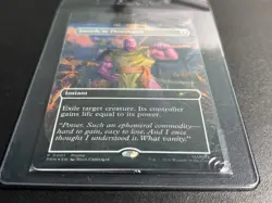 Magic the Gathering PSA Magazine Promo Swords to Plowshares Thanos - Image 3