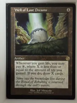 Well of Lost Dreams R The Brothers' War: Retro Frame Artifacts 62 NM - Image 1