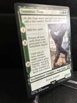 Summon: Titan 204 Rare FINAL FANTASY Magic: The Gathering Near Mint - Image 3