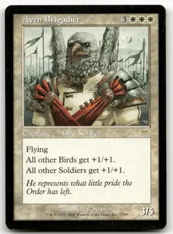 Aven Brigadier #7 (LP) Onslaught ONS Magic MTG - Image 1