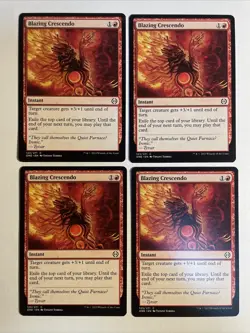 4x Mtg Phyrexia All Will Be One Blazing Crescendo NM/M Magic The Gathering - Image 1