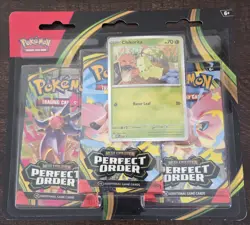 Pokemon Perfect Order 3 Pack Sealed Booster Blister - Image 1