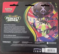 Pokemon Perfect Order 3 Pack Sealed Booster Blister - Image 2