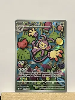 Pokemon TCG - Ambipom 107/094 Me02: Phantasmal Flames Holo - Image 1