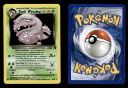 Pokemon TCG Team Rocket Dark Weezing 14/82 - Image 3