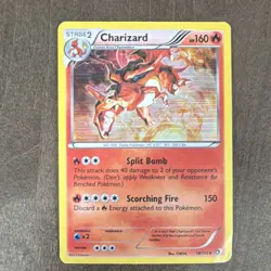 Pokemon TCG Charizard Holo 19/113 Legendary Treasures Rare Stage 2 2013 - Image 1