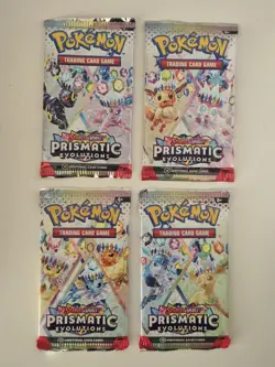 Pokemon TCG Prismatic Evolutions 27X Booster Packs (NEW SEALED) - Image 2