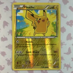 Pokemon Pikachu Reverse Holo Common XY 42/146 Basic 60 HP Eng - Image 1