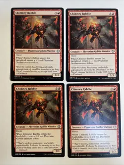 4x Mtg Phyrexia All Will Be One Chimney Rabble NM/M Magic The Gathering - Image 1