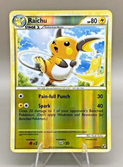 Pokemon - Raichu - 33/90 - Reverse Holofoil - Undaunted - Image 1