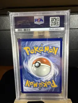 PSA 9 2021 POKEMON SM BLACK STAR PROMO #SM247 FULL ART/RESHIRAM & CHARIZARD GX - Image 2