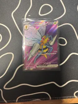 Pokemon TCG Beedrill EX Full Art Chaos Rising English 098/086 NM - Image 1