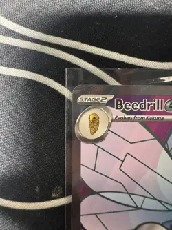 Pokemon TCG Beedrill EX Full Art Chaos Rising English 098/086 NM - Image 4