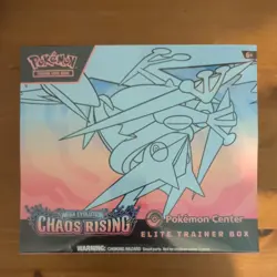 Pokemon TCG - Chaos Rising - Pokemon Center Elite Trainer Box ETB - NEW & SEALED - Image 1