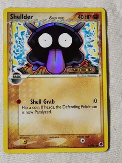 NM Shellder - Reverse Holo #63 Dragon Frontiers Pokemon TCG - Image 1