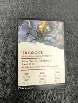 MTG Battle for Baldur's Gate Art Series - Tridrone (026/081) Near Mint Condition - Image 3