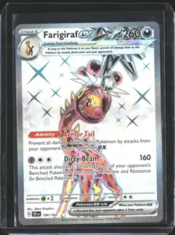 Farigiraf ex 194/162 Ultra Rare Temporal Forces Pokemon NM/M - Image 1