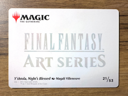 Magic MTG Final Fantasy Y'shtola, Night's Blessed 21/53 Gold Stamped *MARKED* - Image 3
