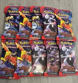 Destined Rivals Booster Pack - SV10: Destined Rivals Lot Of 10 - Image 1