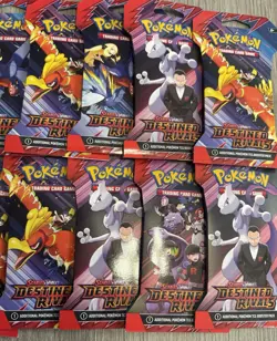 Destined Rivals Booster Pack - SV10: Destined Rivals Lot Of 10 - Image 2