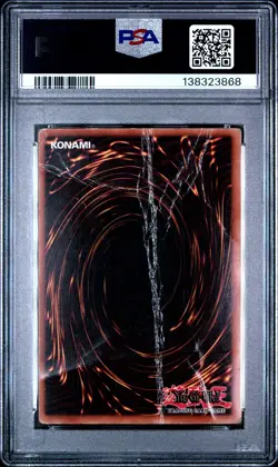 2002 YU-GI-OH! STARTER DECK: YUGI #006 DARK MAGICIAN PSA 1 - Image 2