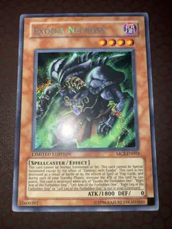 Yu-Gi-Oh! Exodia Necross -MC2- Secret Rare - Limited Edition DAMAGED! - Image 1