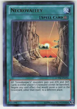 Necrovalley Unlimited Ultra Rare Yugi's World LCYW-EN194 NM - Image 1