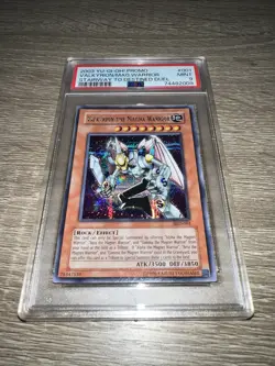 Vintage Yu-Gi-Oh! TCG Valkyrion the Magna Warrior PSA 9 - Image 1