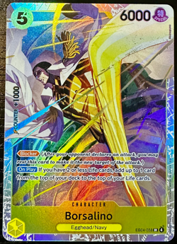 OP15 Borsalino EB04-058 SR - One Piece - Adventure On Kami’s Island Foil - Image 1