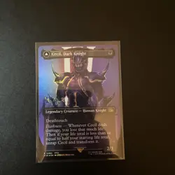 Cecil, Dark Knight / Redeemed Paladin Foil Borderless Final Fantasy FIN MTG - Image 1