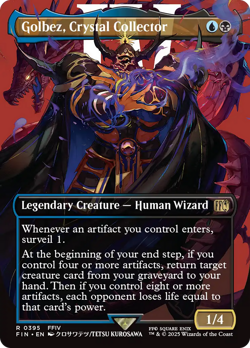Golbez, Crystal Collector (Borderless) [FINAL FANTASY] Foil Near Mint - Image 1