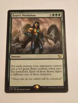 Ezuri's Predation Commander 2015 MTG Magic The Gathering NM - Image 1