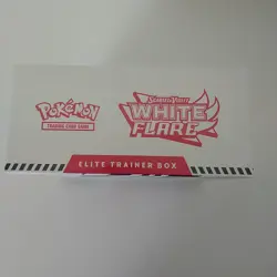 Pokemon TCG Scarlet And Violet White Flare Elite Trainer Box ETB Has Small Tears - Image 5