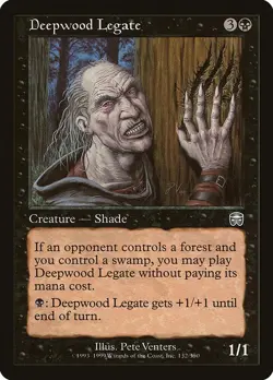 MTG Mercadian Masques --- DEEPWOOD LEGATE --- Uncommon! NM! Magic the Gathering! - Image 3