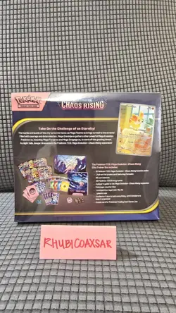 Chaos Rising Elite Trainer Box - ETB - Pokemon TCG IN HAND - Image 2