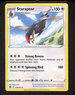 Staraptor 119 Rare Pokemon Brilliant Stars 172 2022 - Image 1