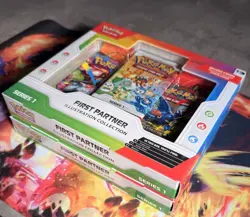 Pokemon TCG First Partner Illustration Collection Series 1 Sealed Box - Image 1