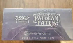 2023 Pokemon Paldean Fates Pokemon Center - Factory Sealed ETB Elite Trainer Box - Image 2