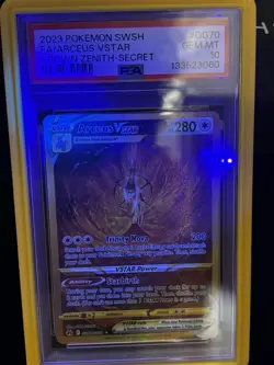Pokemon TCG Crown Zenith Galarian Gallery Arceus VSTAR Secret GG70 PSA 10 - Image 5