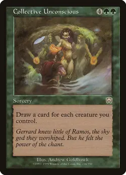 MTG Mercadian Masques --- COLLECTIVE UNCONSCIOUS --- RARE! NM! Magic Gathering! - Image 3